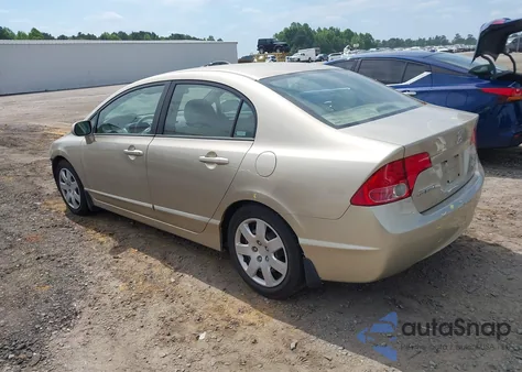2007 Honda Civic Lx из США, поврежденный, VIN 1HGFA165X7L081485
